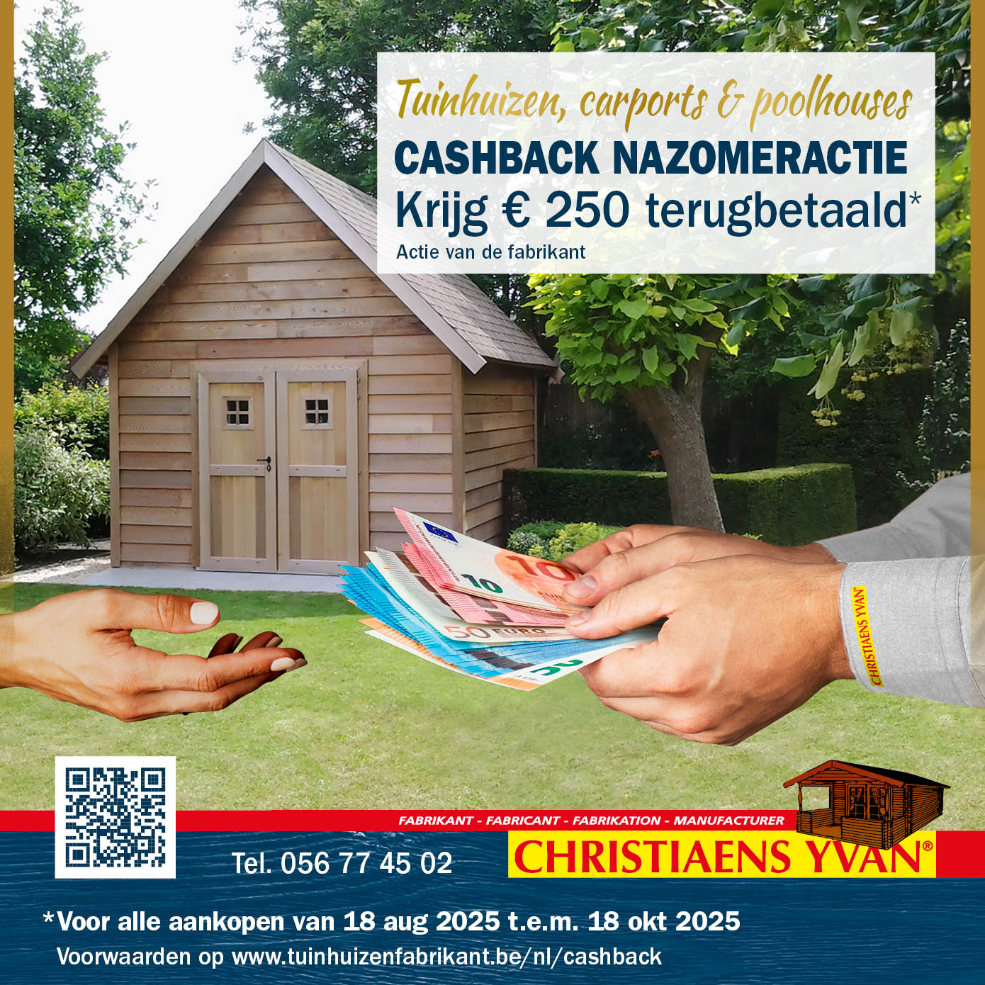 Actie Nazomer Cashback